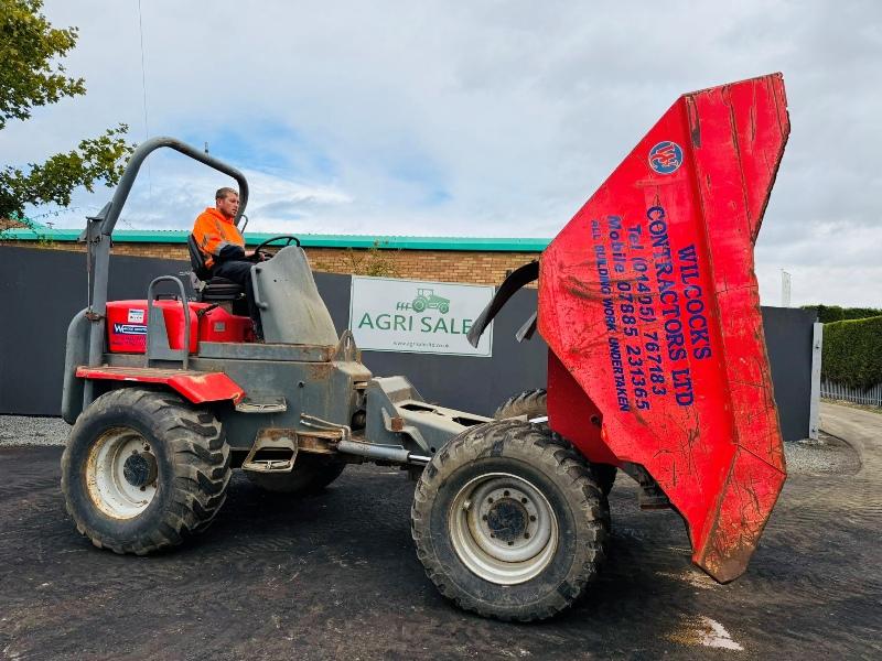 NEUSON 10001+ DUMPER*C/W PERKINS ENGINE*VIDEO*