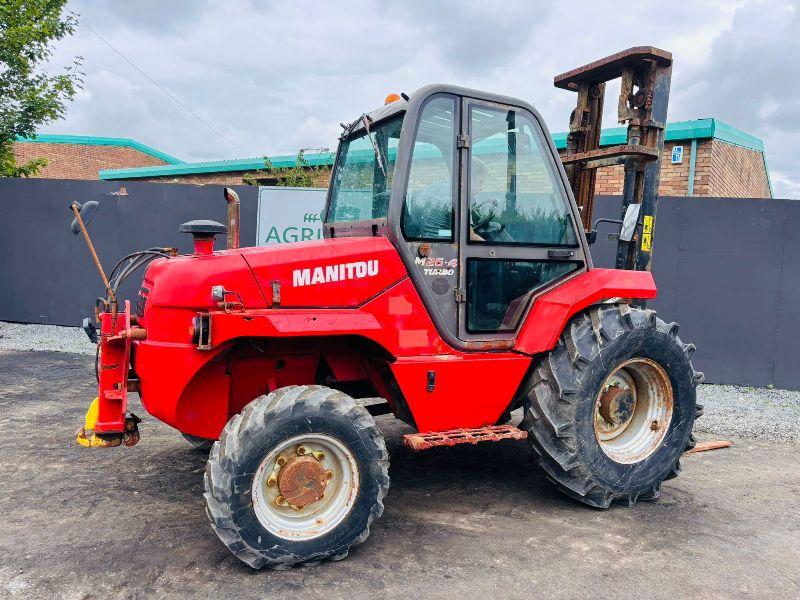 MANITOU M26-4 TURBO 4X4  FORKLIFT*YEAR 2012*C/W PALLET TINES*VIDEO*