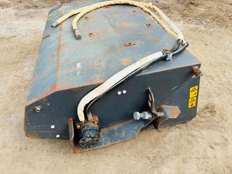 SWEEPER BRUSH TO SUIT SKIDSTEER*YEAR 2011*VIDEO*