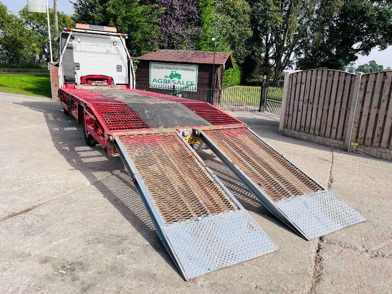 IVECO ML75E17 4X2 BEAVER TAIL LORRY C/W HYDRAULIC RAMPS *VIDEO* 