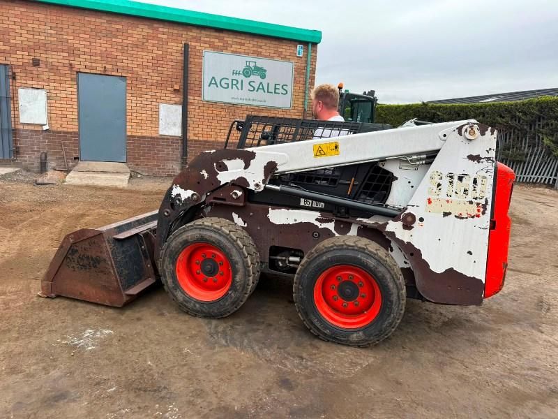BOBCAT S160 SKIDSTEER*C/W BUCKET*YEAR 2010*VIDEO*