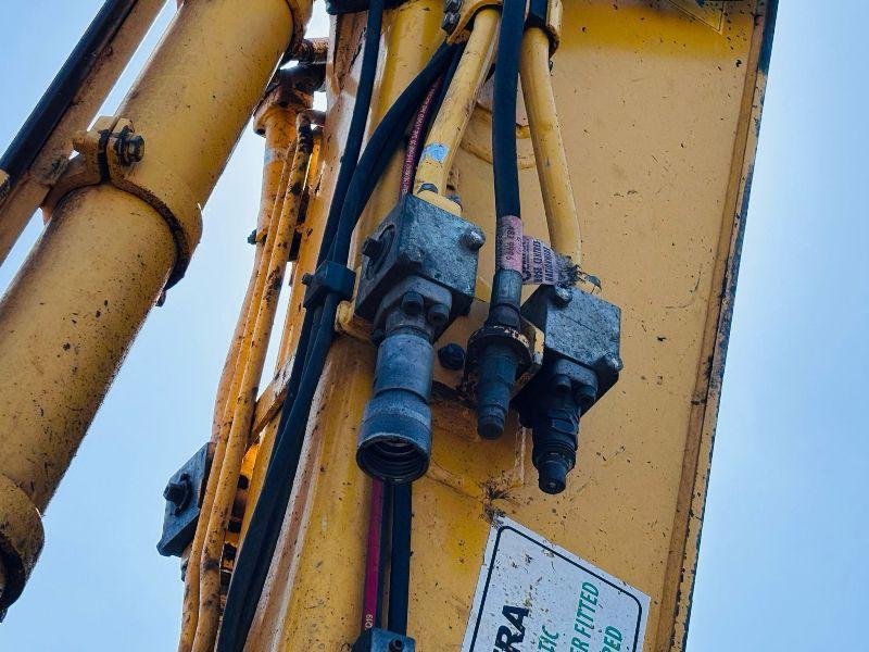 KOMATSU PC138US-11 EXCAVATOR*C/W BUCKET*READING 8387 HOURS*YEAR 2018*VIDEO*