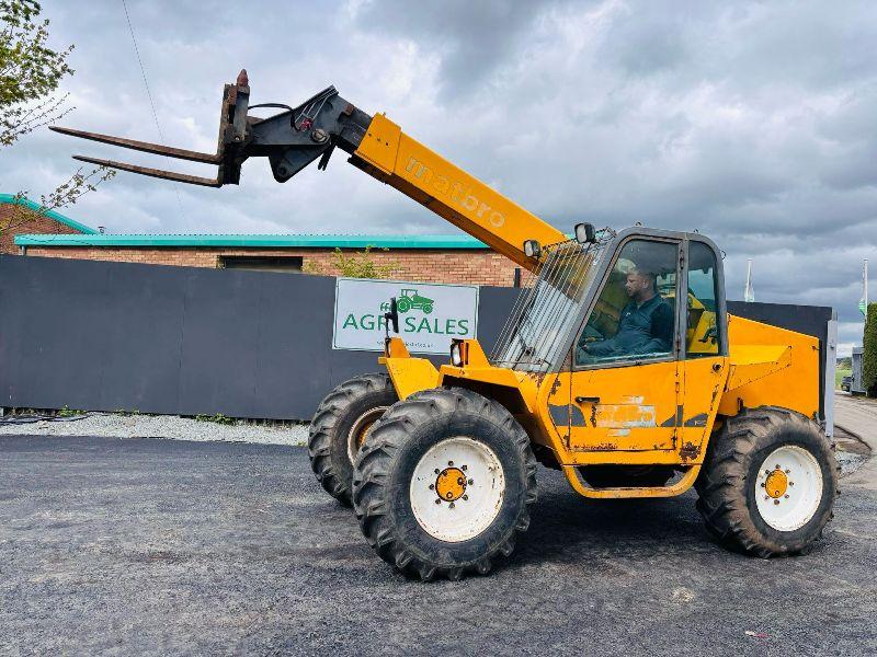 MATBRO TS 260 TELEHANDLER *C/W PIN AND CONE HEADSTOCK AND PALLET TINES*VIDEO*