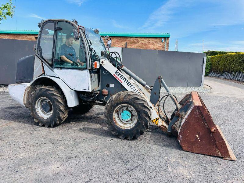 KRAMER 346 FRONT LOADER*C/W BUCKET*VIDEO*