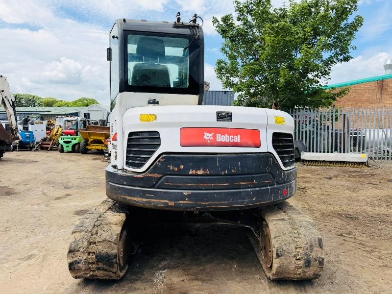 BOBCAT E85 EXCAVATOR*C/W QUICK HITCH*YEAR 2017*SPARES AND REPAIRS*VIDEO*