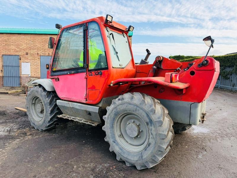 MANITOU MT1235 TELEHANDLER*C/W PALLET TINES*VIDEO*