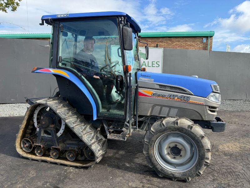ISEKI AT46 HALF TRACK TRACTOR* 3070 HOURS*VIDEO*