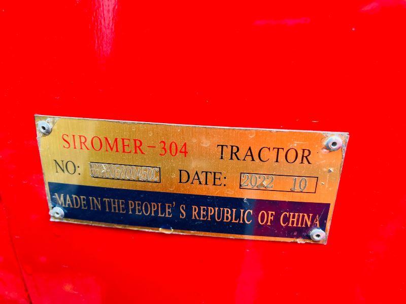 BRAND NEW SIROMER 304 FIELD RANGE 4WD TRACTOR *YEAR 2023* CW LOADER *VIDEO*