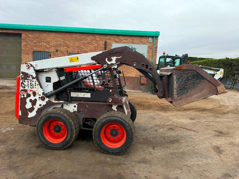 BOBCAT S160 SKIDSTEER*C/W BUCKET*YEAR 2010*VIDEO*