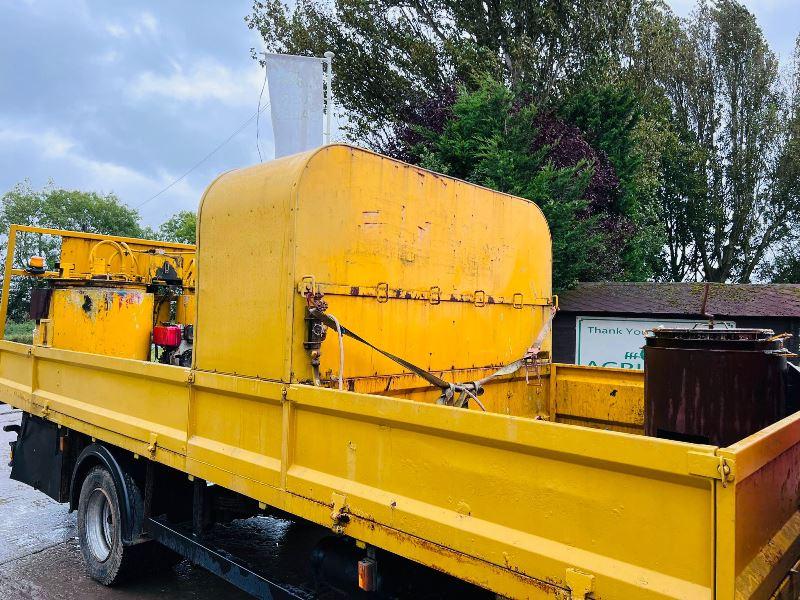 IVECO 100E18 4X2 LINE MARKER LORRY C/W MANUAL GEAR BOX *VIDEO*