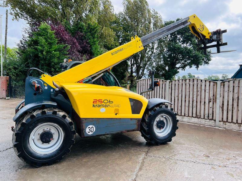 KRAMER 407 4WD TELEHANDLER *YEAR 2011, AG SPEC, NEW ENGINE FITTED 2017*VIDEO*