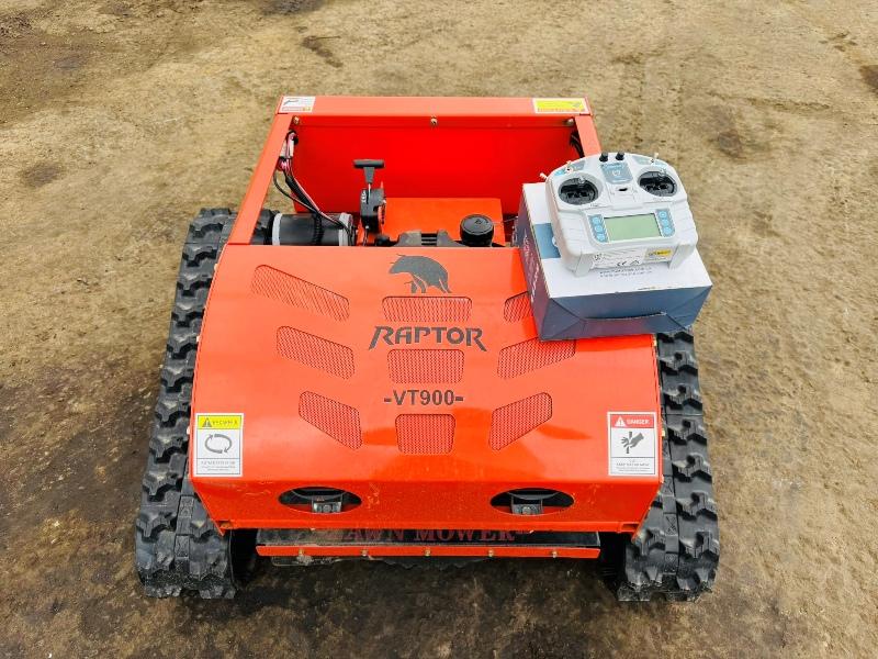 *NEW*UNUSED*RAPTOR VT900 REMOTE CONTROL LAWNMOWER*VIDEO*