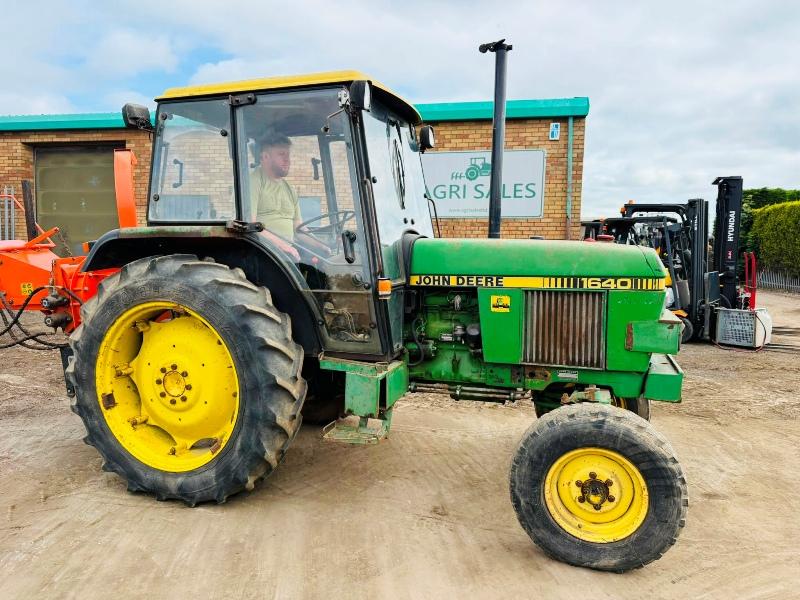 JOHN DEERE 1640 2WD TRACTOR*C/W REAR LINKAGE*VIDEO*