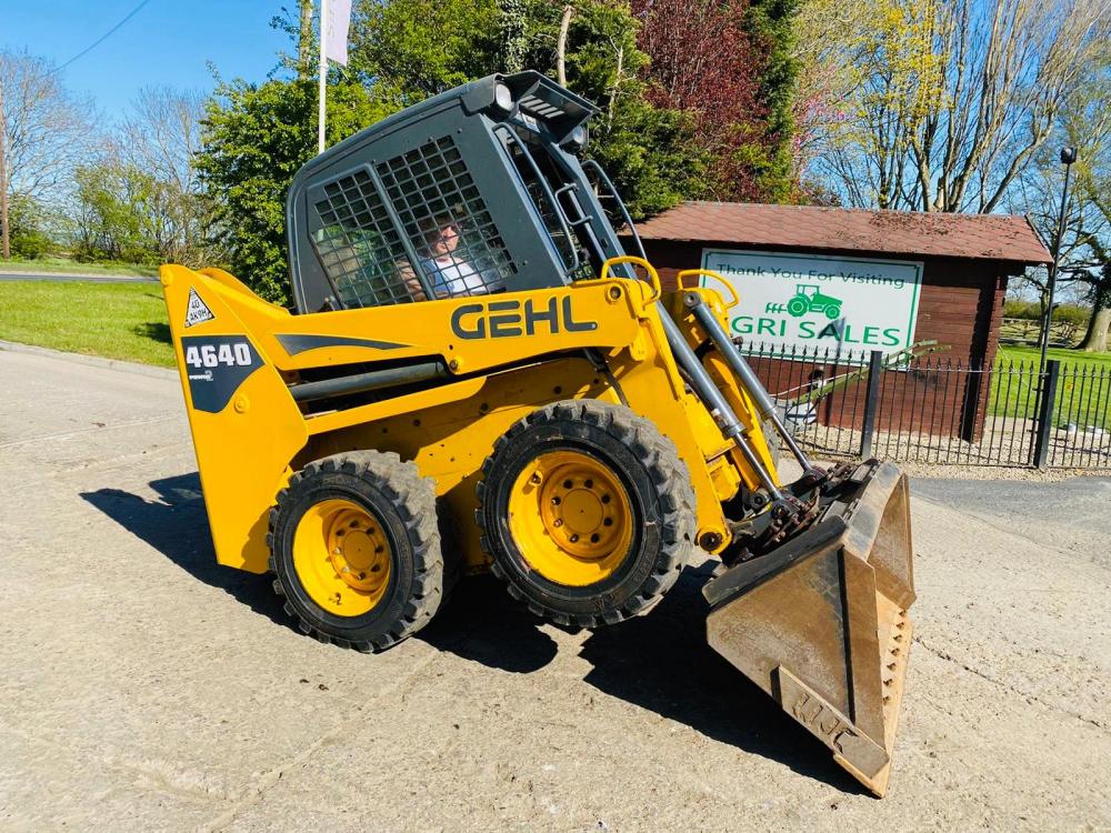 GEHL 4640 POWER 2 SKIDSTEER 3137 HOURS * YEAR 2014