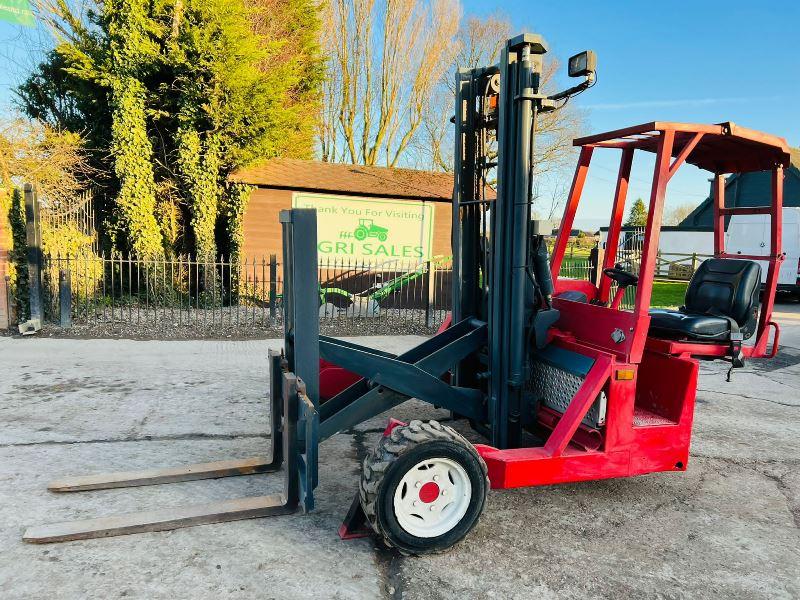 KOOIAAP FORK TRUCK C/W KUBOTA ENGINE & HYDRAULIC PUSH OUT HEAD STOCK *VIDEO*