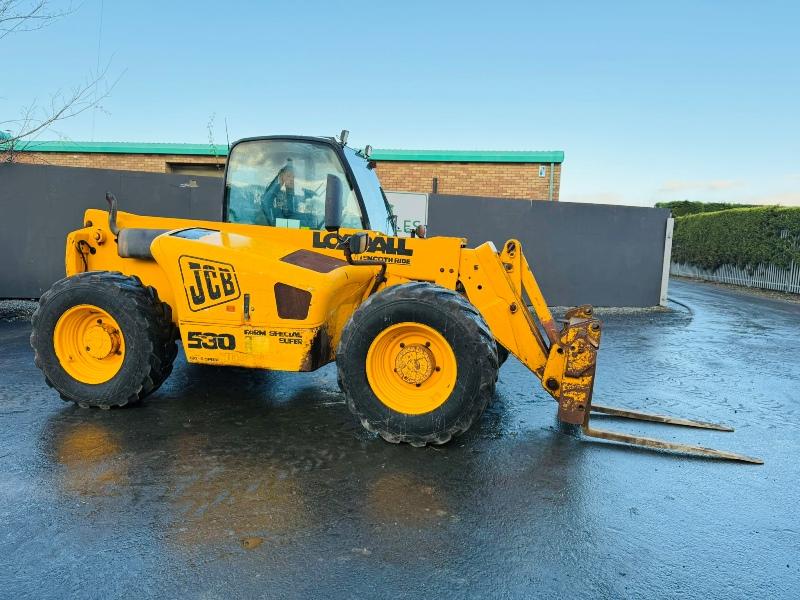 JCB 530-70 SUPER*C/W PALLET TINES*PICK UP HITCH*VIDEO*
