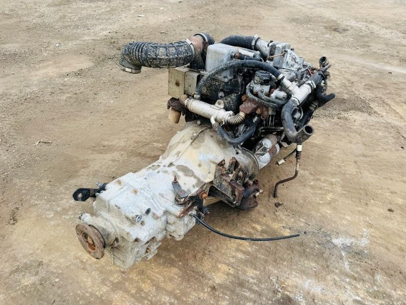 NISSAN CABSTAR TURBO DIESEL ENGINE AND GEARBOX*VIDEO*