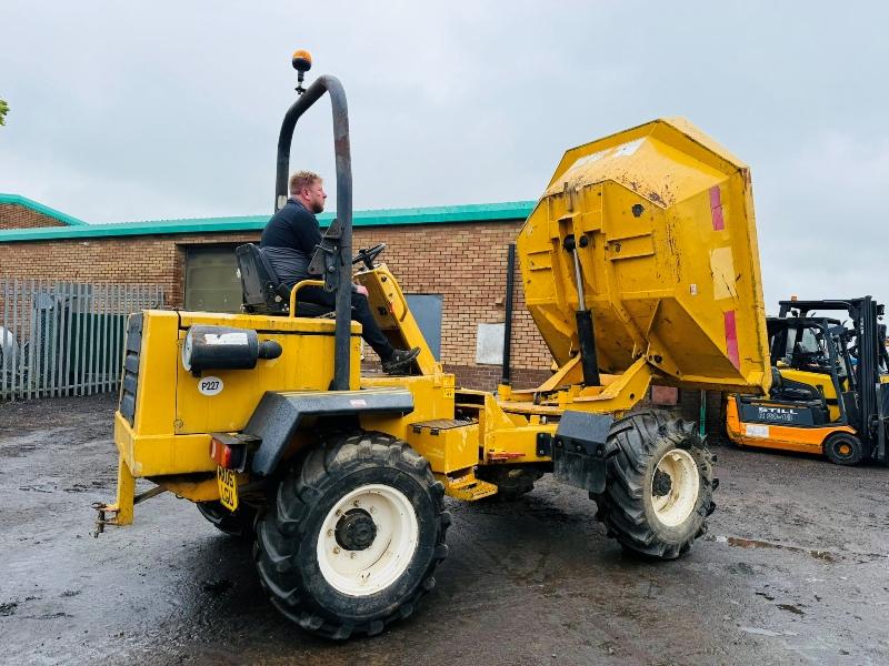 BARFORD SXR6000 SWIVLE TIP DUMPER*C/W ROLL BAR*VIDEO*