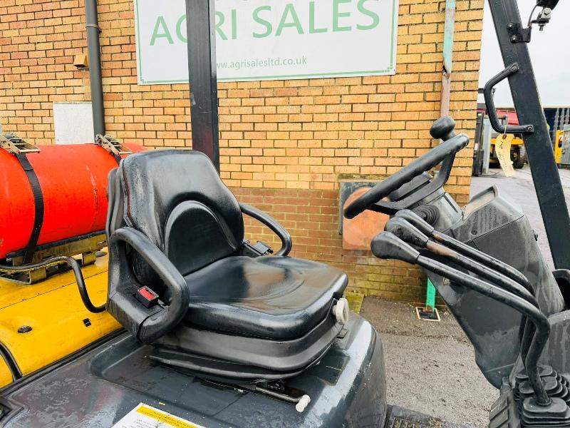 CATERPILLAR GP20NT FORKLIFT*YEAR 2015*C/W PALLET TINES*VIDEO*