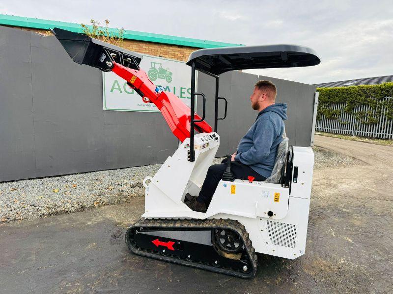 BISONTEK MP360 TRACKED SKIDSTEER LOADER*JOYSTICK CONTROLS*VIDEO*