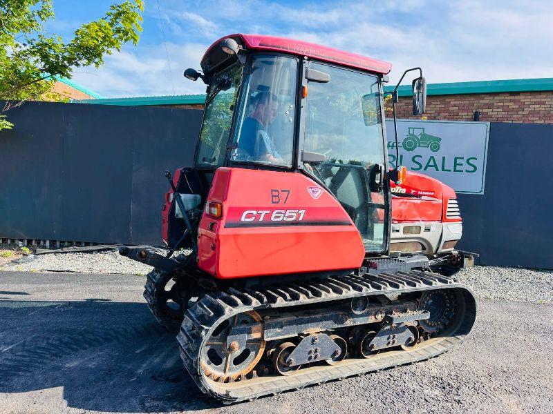 YANMAR CT651 CRAWLER TRACTOR *C/W REAR LINKAGE, PTO AND AC*VIDEO*