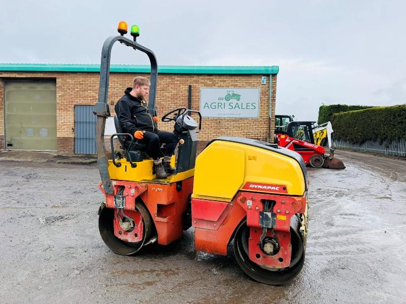 DYNAPAC CC1200 ROLLER*YEAR 2013*C/W KUBOTA ENGINE*VIDEO*