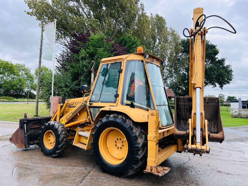 CASE 580SK 4WD BACKHOE DIGGER C/W EXTENDING DIG & 2 X BUCKETS *VIDEO*