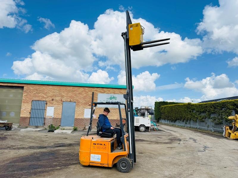 STILL R50-15 FORKLIFT*C/W CHARGER*VIDEO*