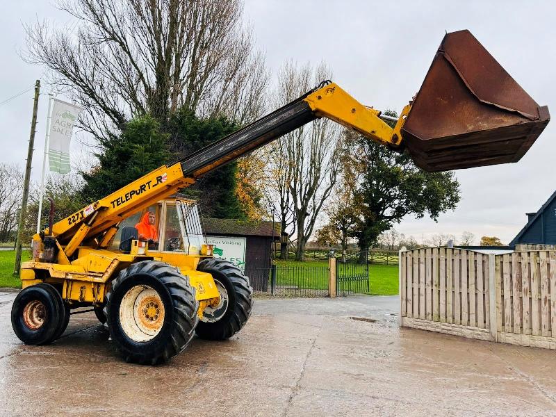 SANDERSON TP227T TELEHANDLER C/W BUCKET *VIDEO*