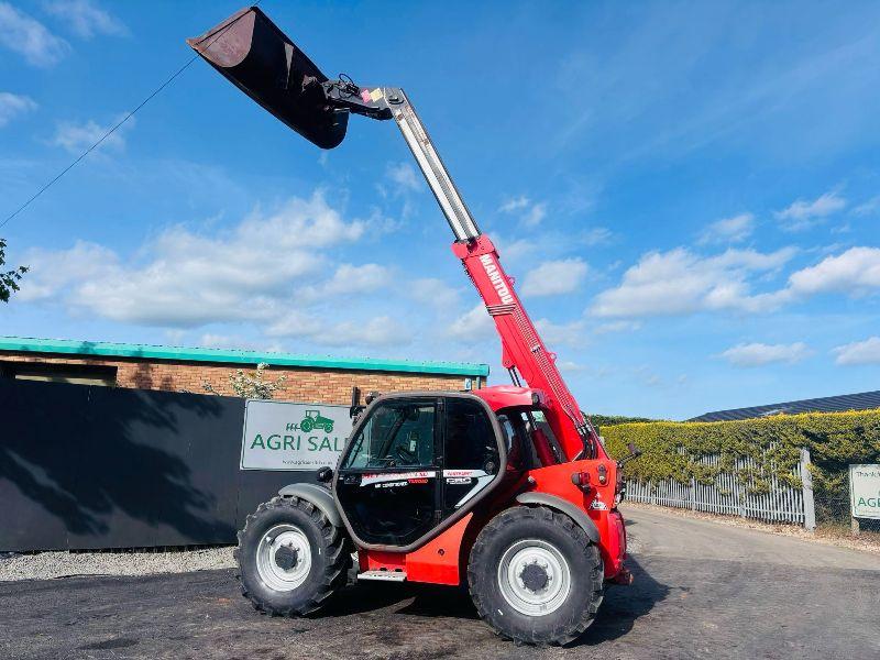 MANITOU MLT 634 120 LSU PS *C/W BUCKET* AG SPEC* YEAR 2011*VIDEO*