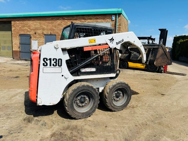 BOBCAT S130 SKIDSTEER*YEAR 2013*1800 HOURS*VIDEO*