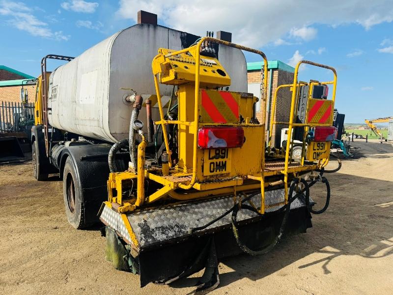 LEYLAND DAF 60-180 TURBO TAR SPRAYER LORRY*VIDEO*