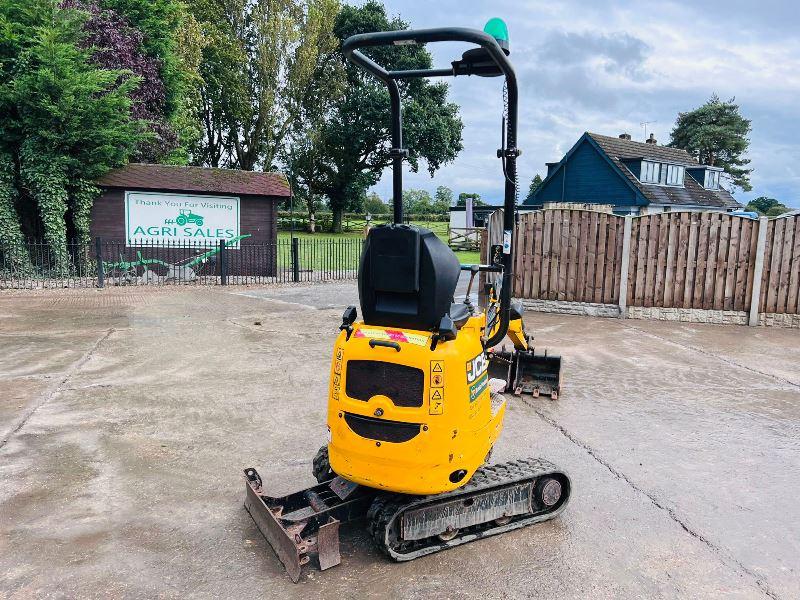 JCB MICRO DIGGER *YEAR 2019, ONLY 338 HOURS* C/W EXPANDING TRACKS *VIDEO*