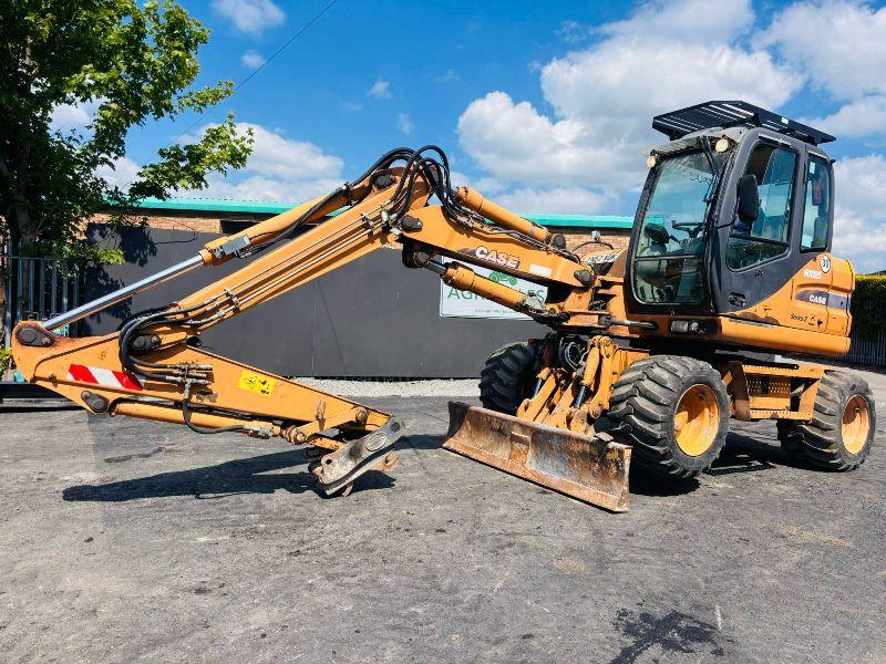 CASE WX125 WHEELED EXCAVATOR *C/W QUICK HITCH*VIDEO*
