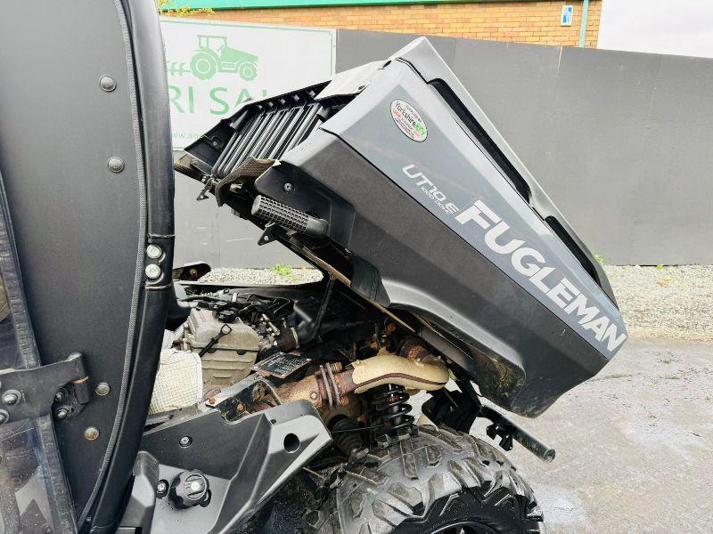 FUGLEMAN UT10 E 4WD ATV*C/W REAR TIP*YEAR 2023*ONLY 275 HOURS*VIDEO*