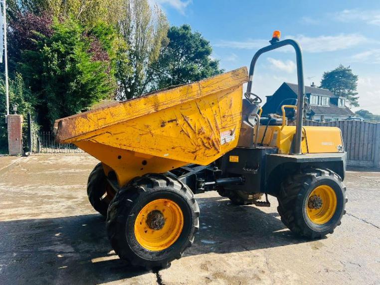 AUSA D600AP 4WD DUMPER * 1829 HOURS * C/W ROLE BAR & KUBOTA ENGINE 
