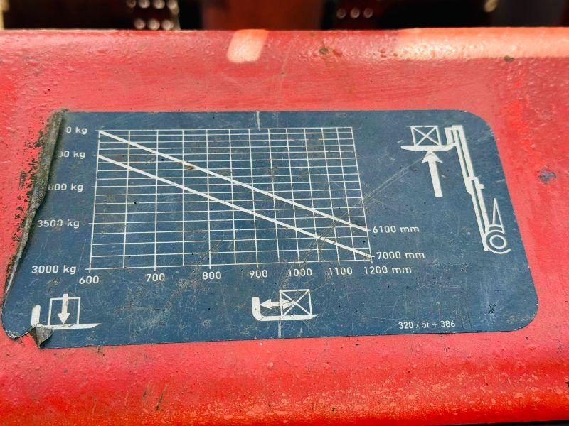 LINDE H50 FORKLIFT*C/W PALLET TINES*VIDEO*