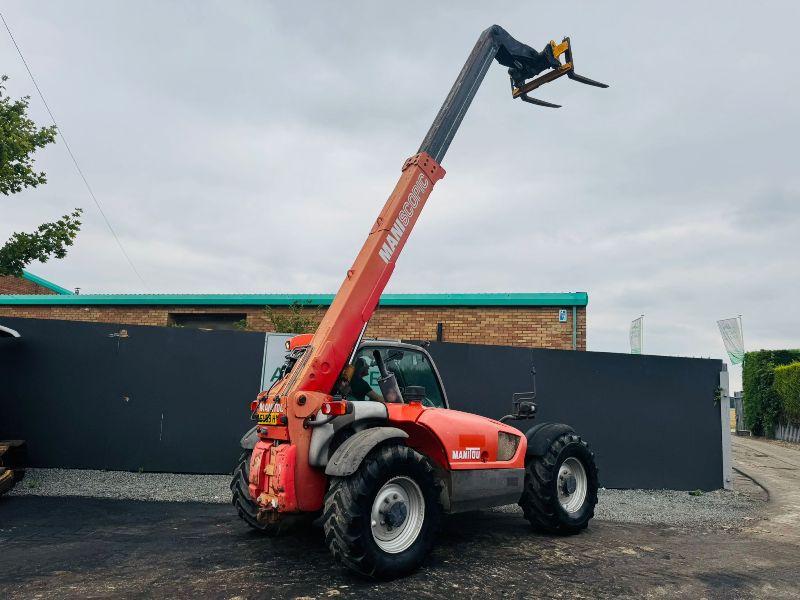 MANITOU MLT 741 TELEHANDLER*C/W BUCKET & PALLET TINES*VIDEO*