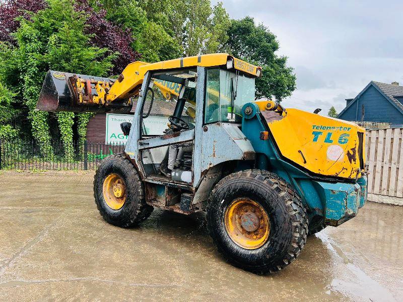 SANDERSON TL6MT 4WD TELEHANDLER C/W STRICKLAND BUCKET *VIDEO*
