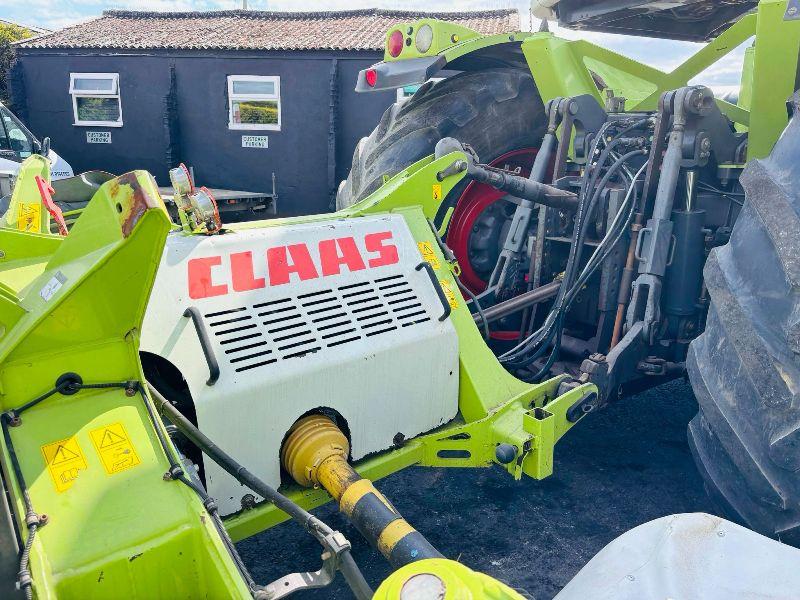 CLAAS XERION 3300 TRACTOR*C/W DEMOUNTABLE CLAAS 3300 TRIPLE MOWERS*VIDEO*