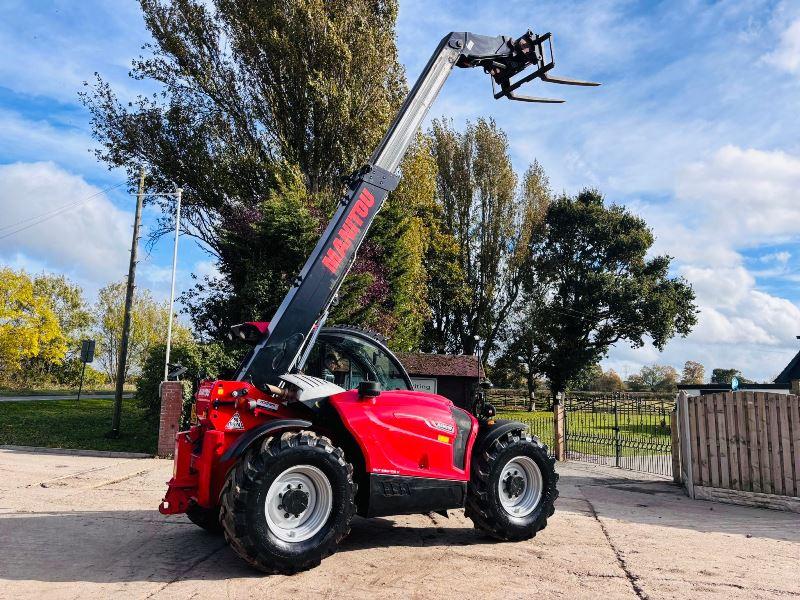 MANITOU MLT 630 115V TELEHANDLER*AG SPEC *C/W PALLET TINES*YEAR 2021*VIDEO*