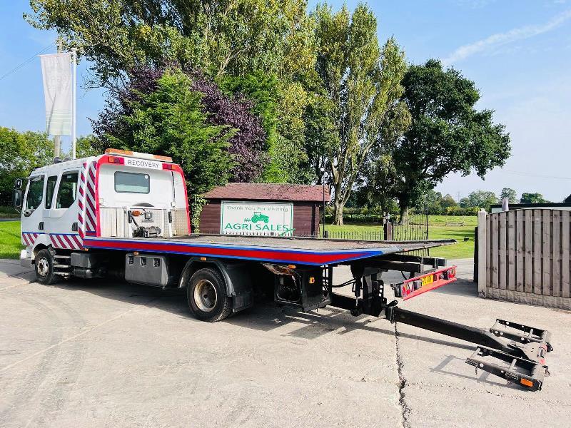 RENAULT 40ACA5 RECOVERY TRUCK C/W TILT & SLIDE BODY & SPEC LIFT *VIDEO*