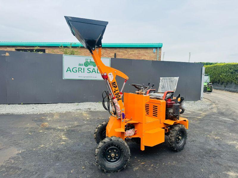 *NEW*UNUSED*MACHPRO MP-L904 WHEELED LOADER*C/W BUCKET*VIDEO*