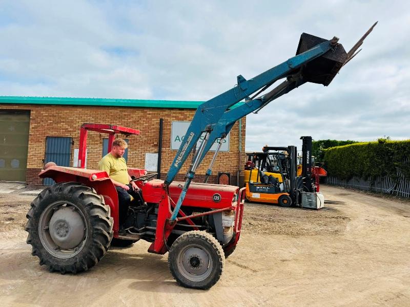 MASSEY FERGUSON 135 MULTI POWER*C/W LOADER*VIDEO*