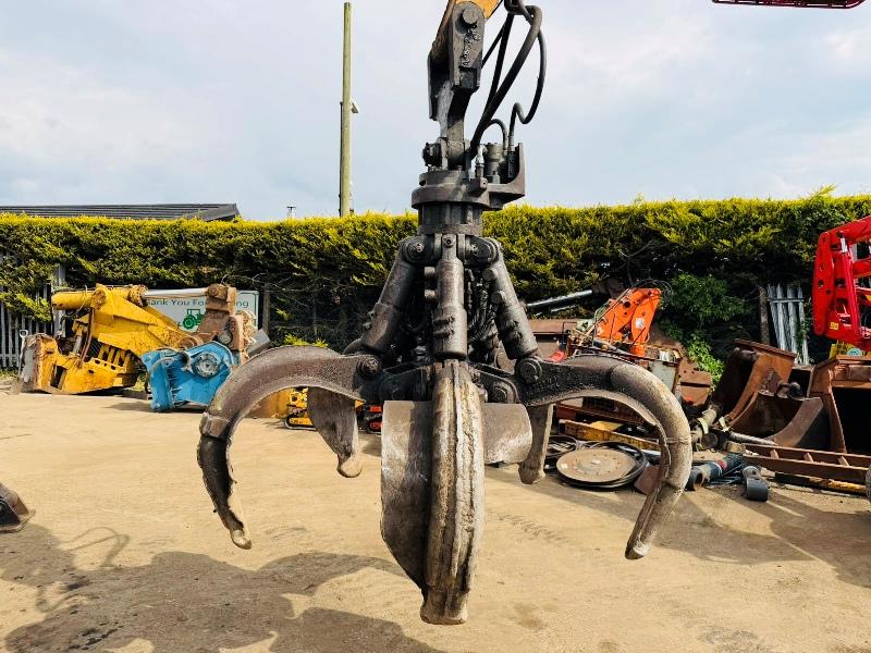 LIEBHERR 316 HRC SCRAP HANDLER*C/W ROTATING SCRAP GRAB*VIDEO*