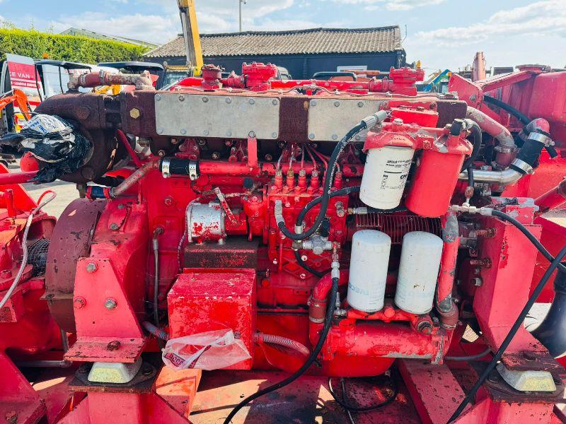 WEIR 10 INCH WATERPUMP*C/WIVECO ENGINE*VIDEO*