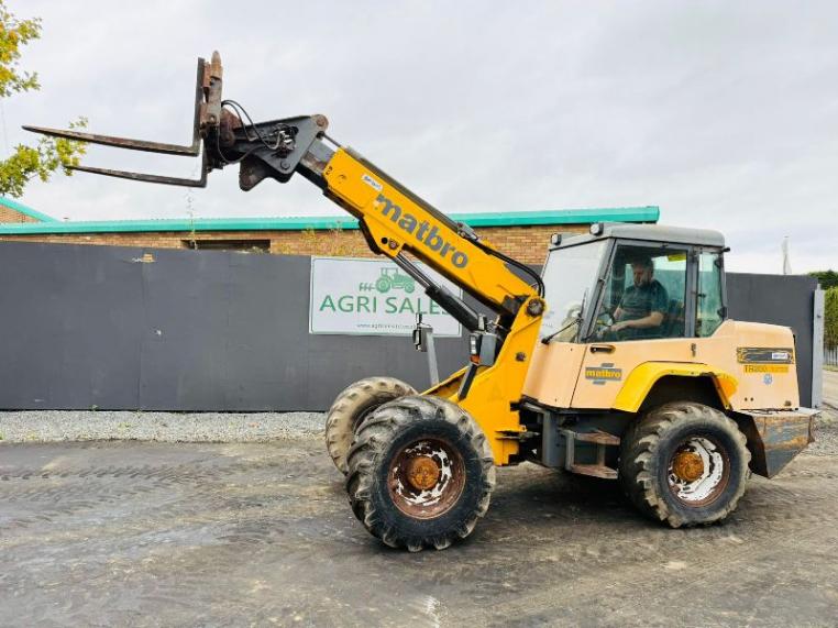MATBRO TR200 TURBO 4WD ARTICULATED TELEHANDLER*C/W PALLET TINES*VIDEO*