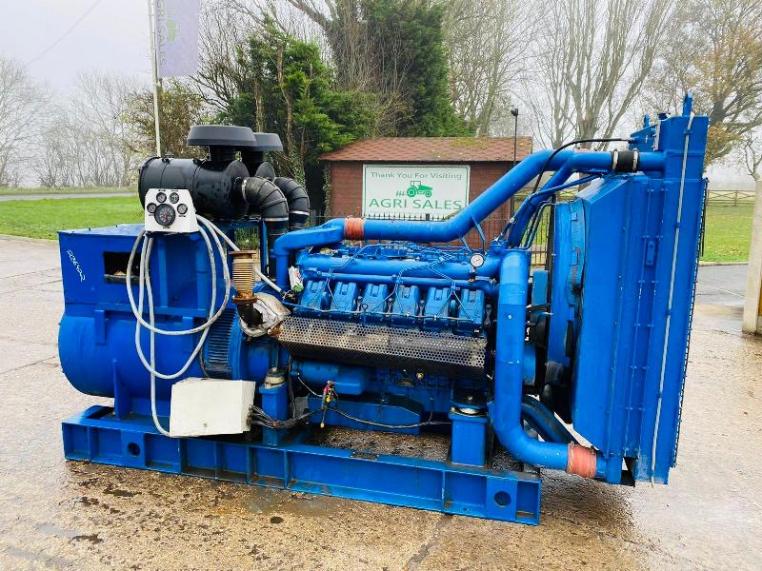 MARELLI 700KVA GENERATOR C/W TURBO ENGINE
