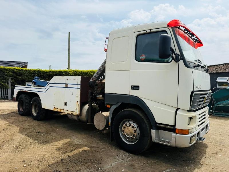 VOLVO FM12 RECOVERY SPEC LIFT*C/W HIAB 071A CRANE*VIDEO*