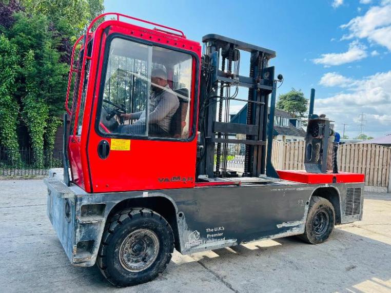 VALMAR VSH70/14/40 SIDE LOADING FORKLIFT *YEAR 2017* C/W TINE POSITIONER *VIDEO*